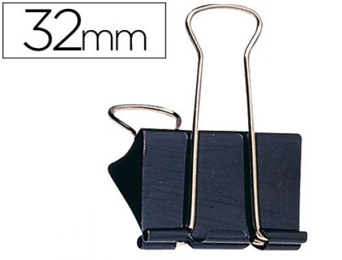 Mola metalica q-connect reversivel n.3 32 mm caixa de 10 unidades preto , Q-connect , 63415 , 5705831012844